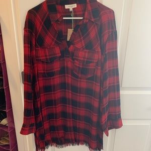 Umgee plaid tunic